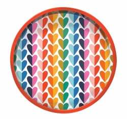 KR2971_Heart Tin Tray_Kate Rhees